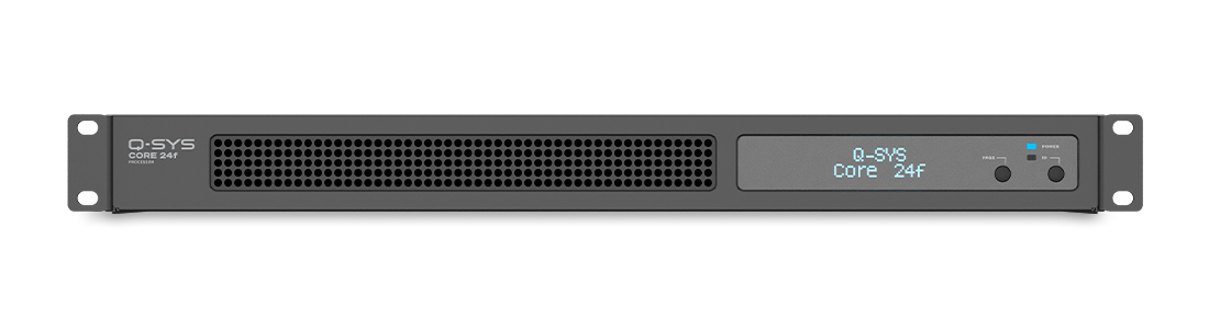 Front image of Q-SYS Core 24f