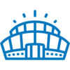 Icon of a stadium