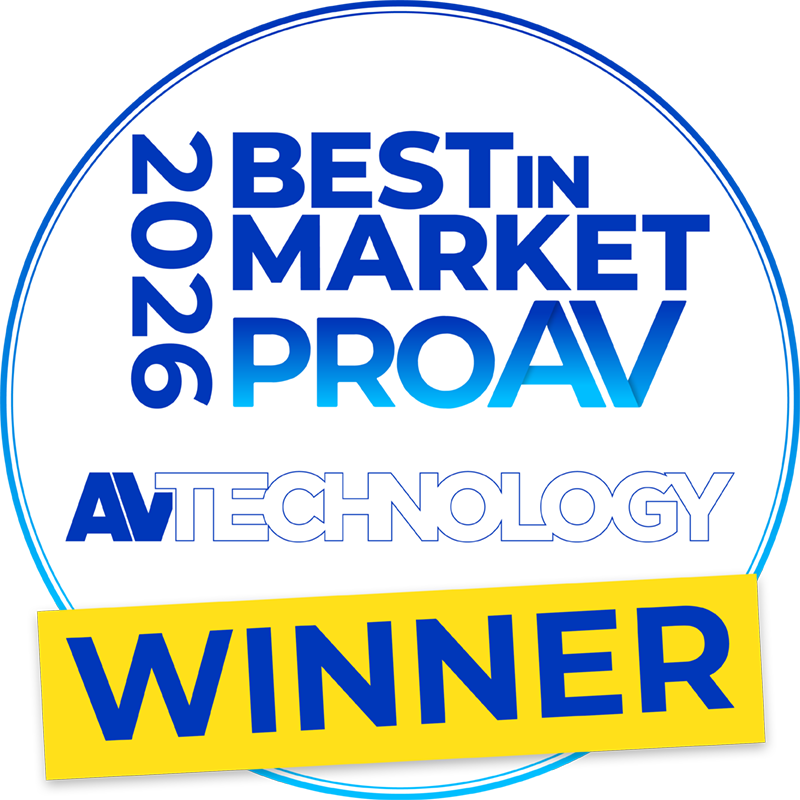 AV Technology 2026 Best in Market Pro AV – Winner