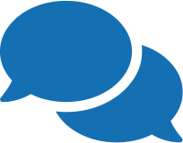 Speech bubble logo