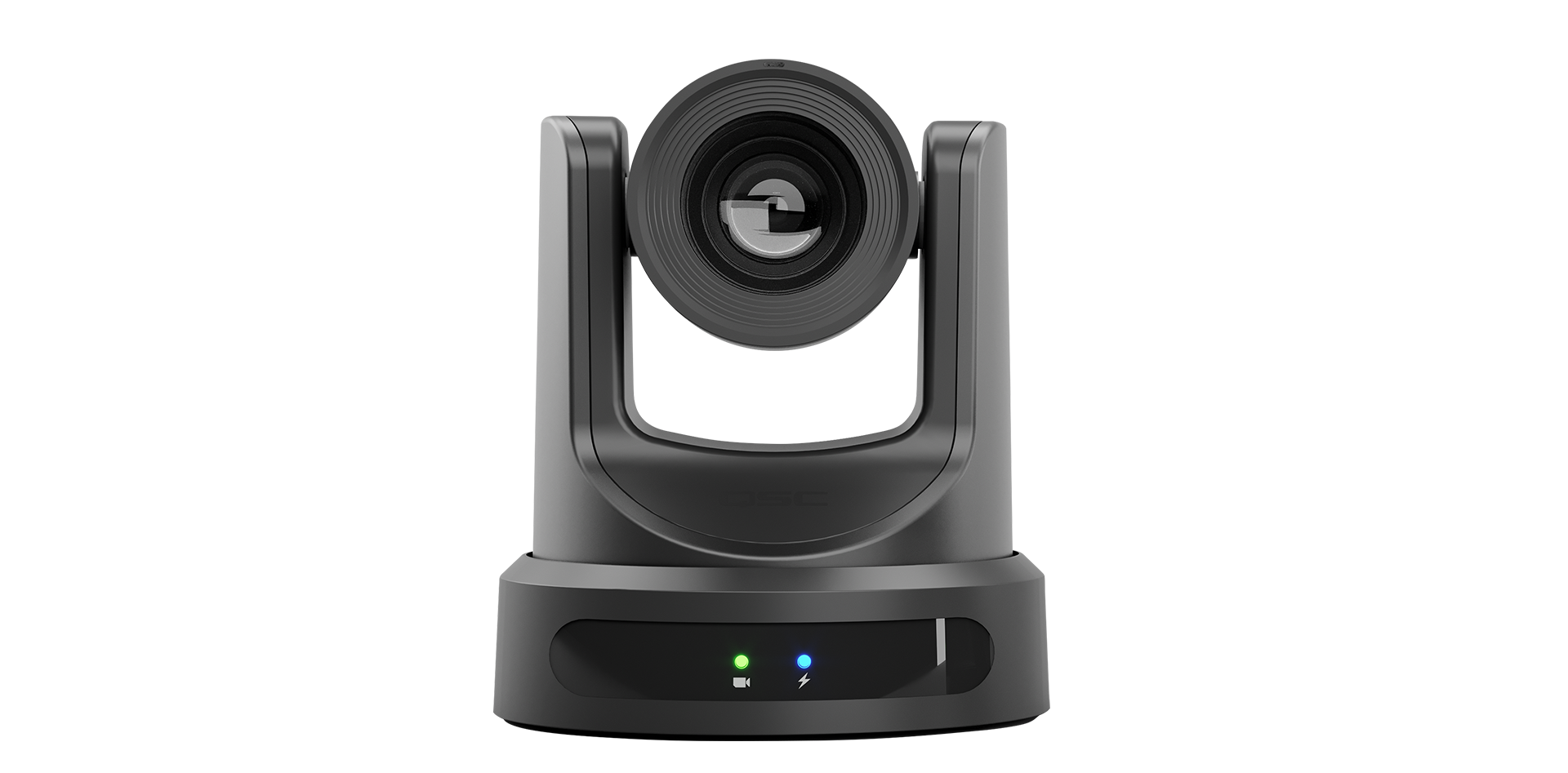 Front shot of a Q-SYS NC Series Camera
