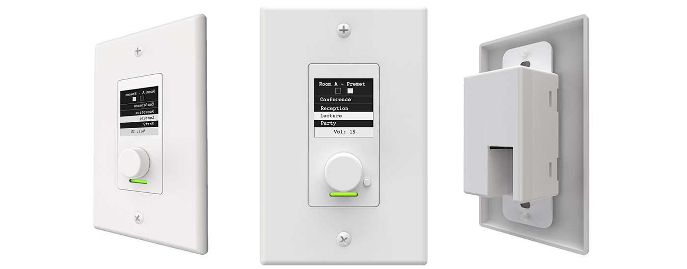 Image of white Axon C1 Wall Controller