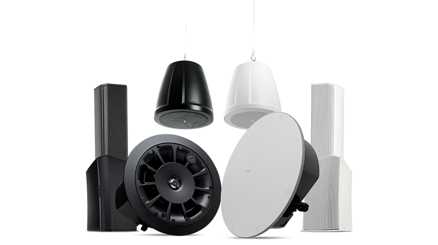 Collection of images of AD Series Loudspeakers