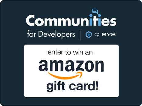 an ended Communities for Developers enter to win an Amazon gift card sweepstakes