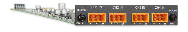 Image of CIML4 Mic/Line Analog Input Card