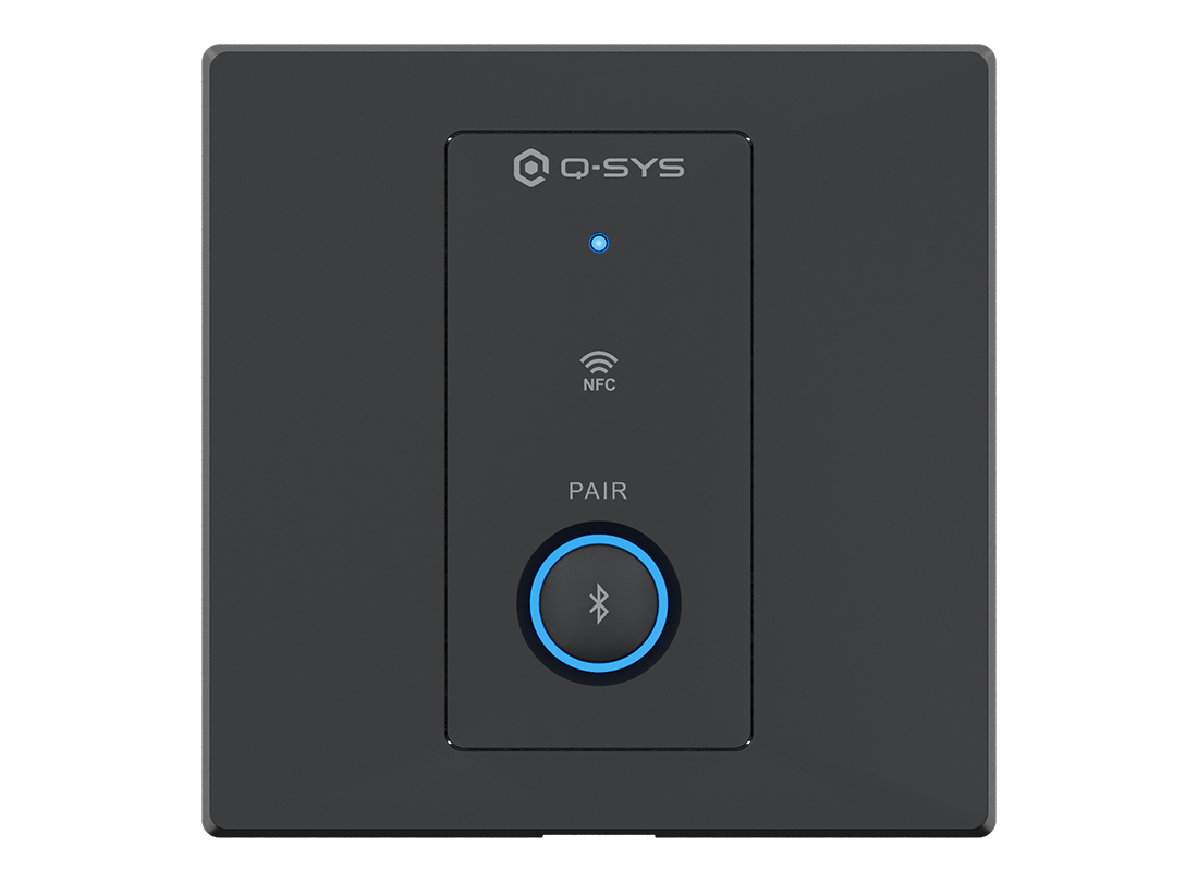 QIO-WP-BT-EU &ndash; Black - Front
